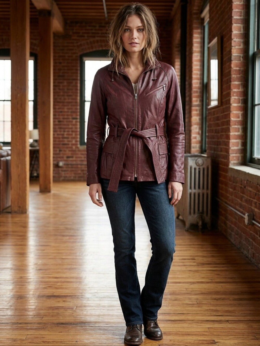Vintage Bod & Christensen Leather Jacket